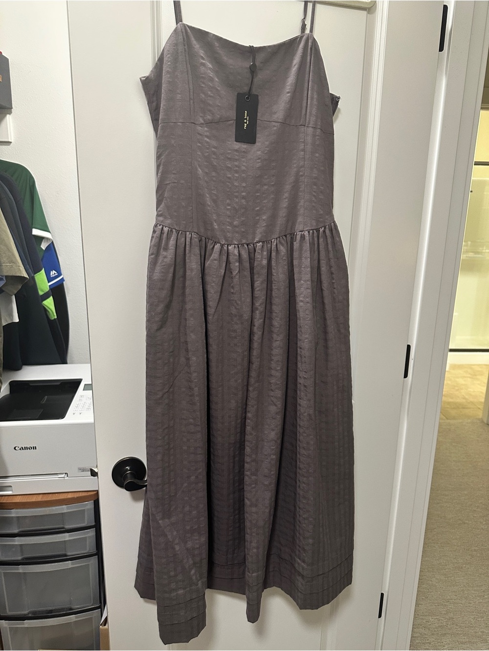 rag & bone Pricilla Cotton Seersucker Sundress